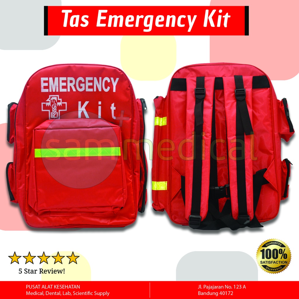 [00120190384] Lokal Tas Emergency / Ransel Merah