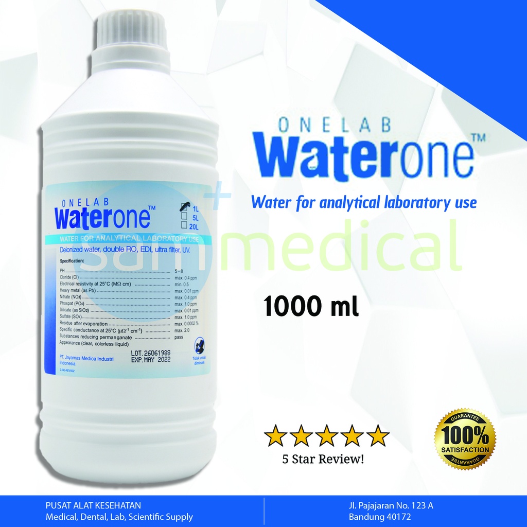 One Lab Water One 1L (Aquadest)