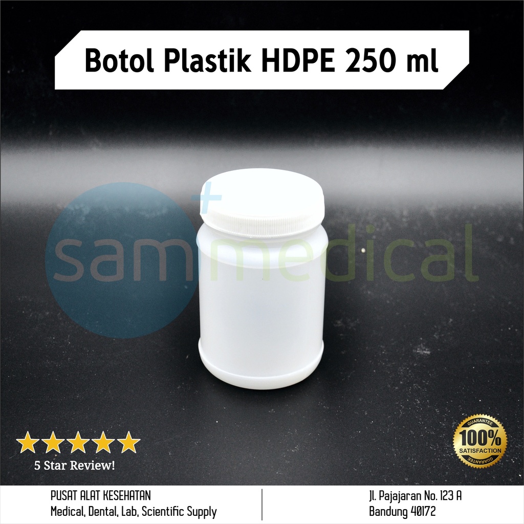 [00120190392] Botol Plastik HDPE 250ml