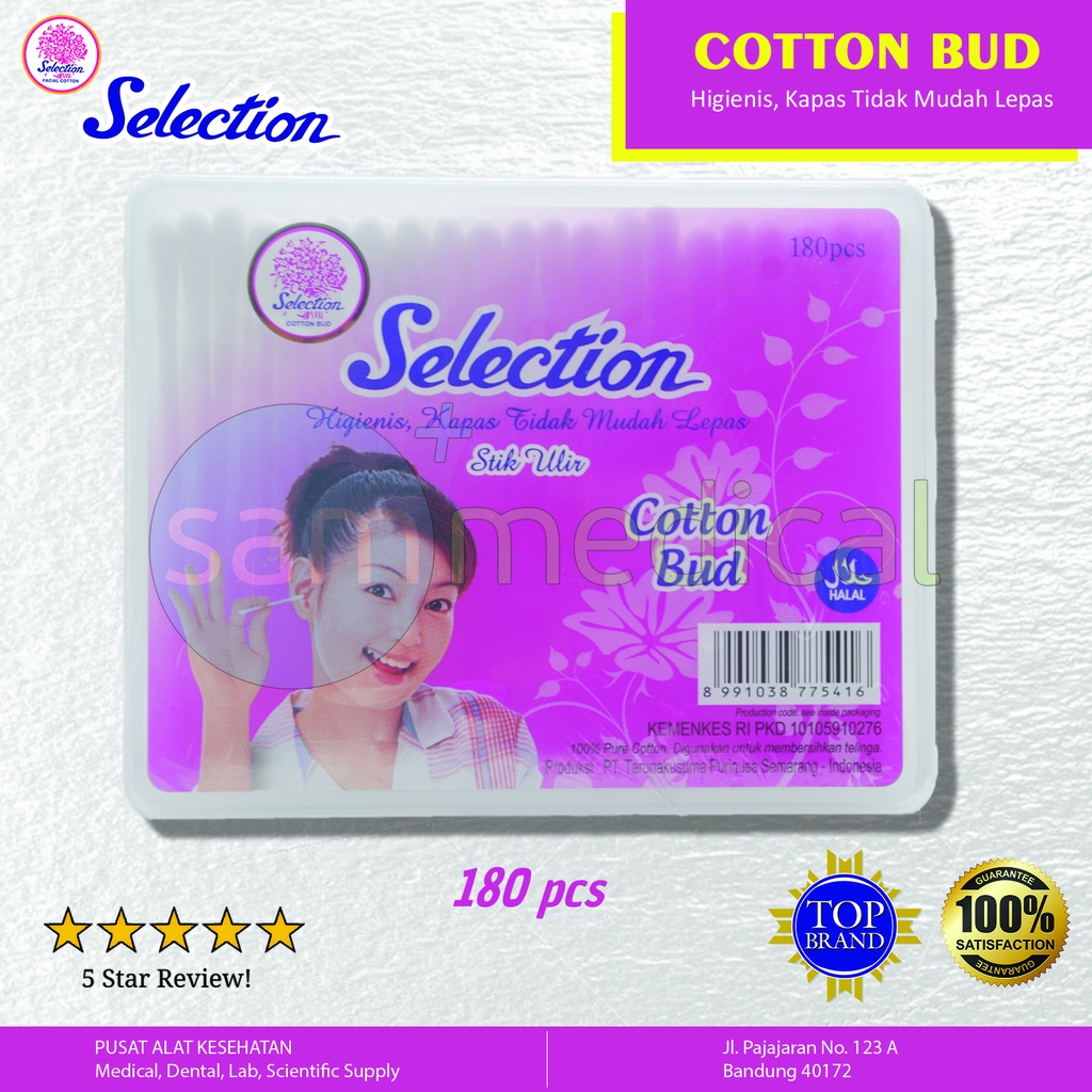 Selection Cotton Bud isi 180