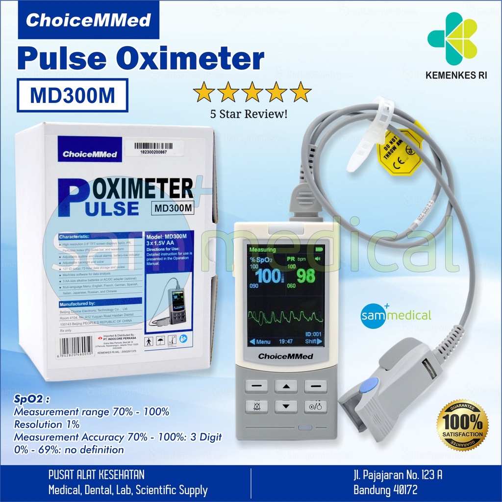[00120190416] ChoiceMed Pulse Oximeter MD 300M