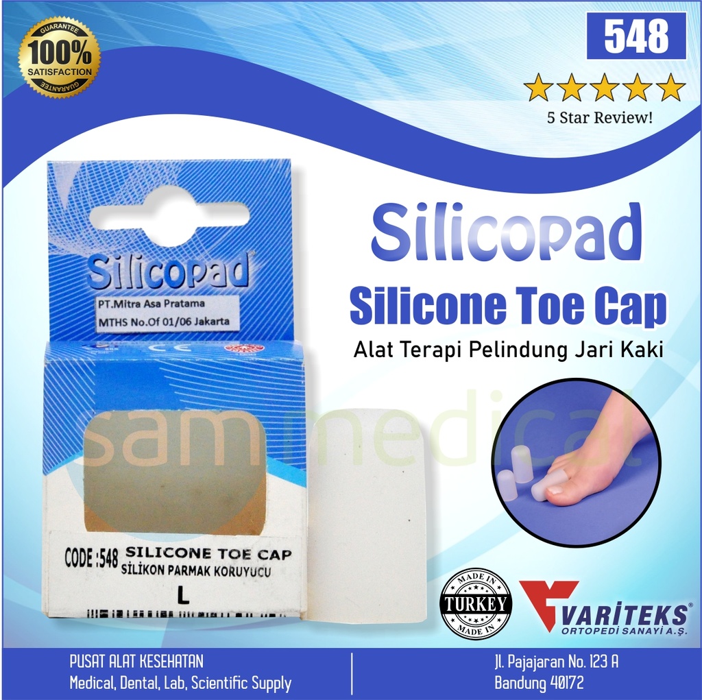 [00120190446] Variteks Silicone Toe Cap Small - VAR 548