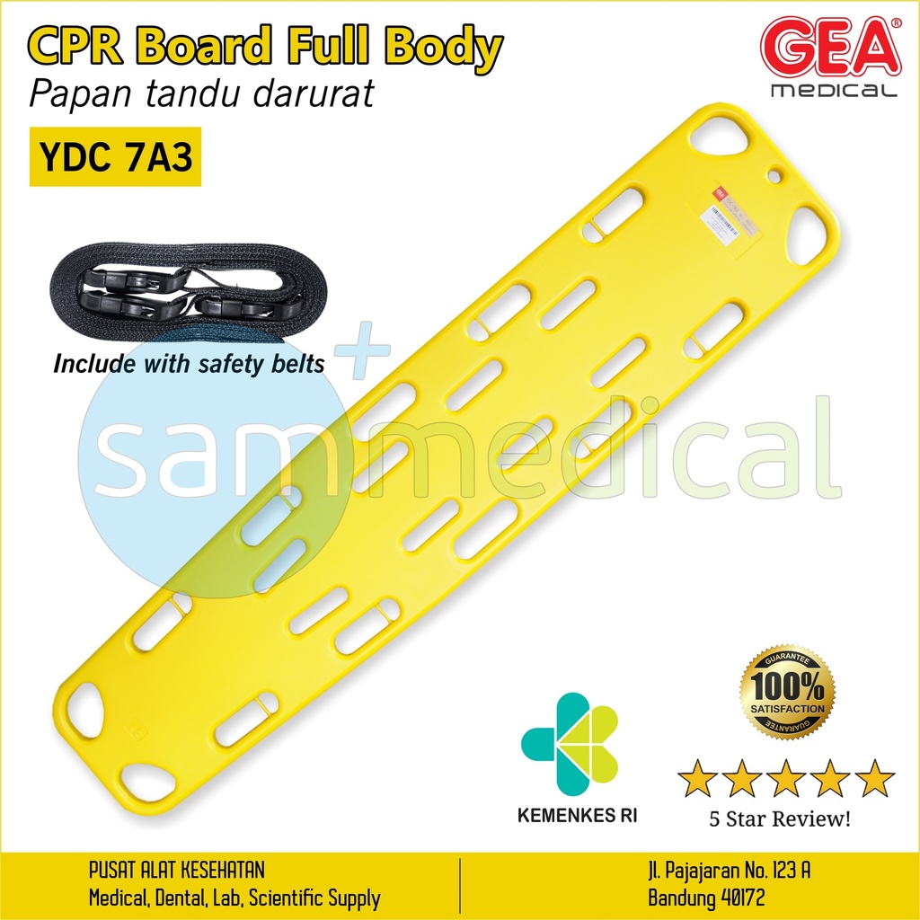 [00120190548] GEA CPR Board Full Body YDC 7A3