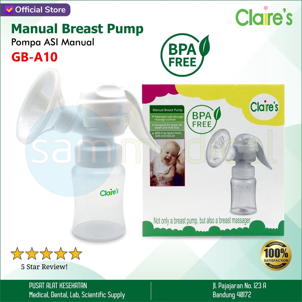 [00120190617] Claire's Manual Breast Pump GB-A10
