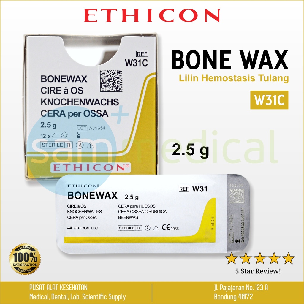 Ethicon Bonewax 2.5g W31C