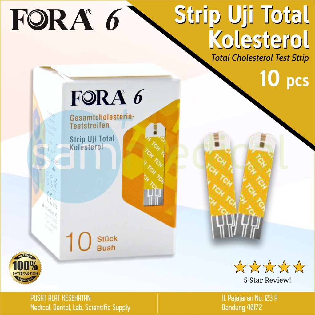 Fora 6 Strip Cholesterol @10pcs