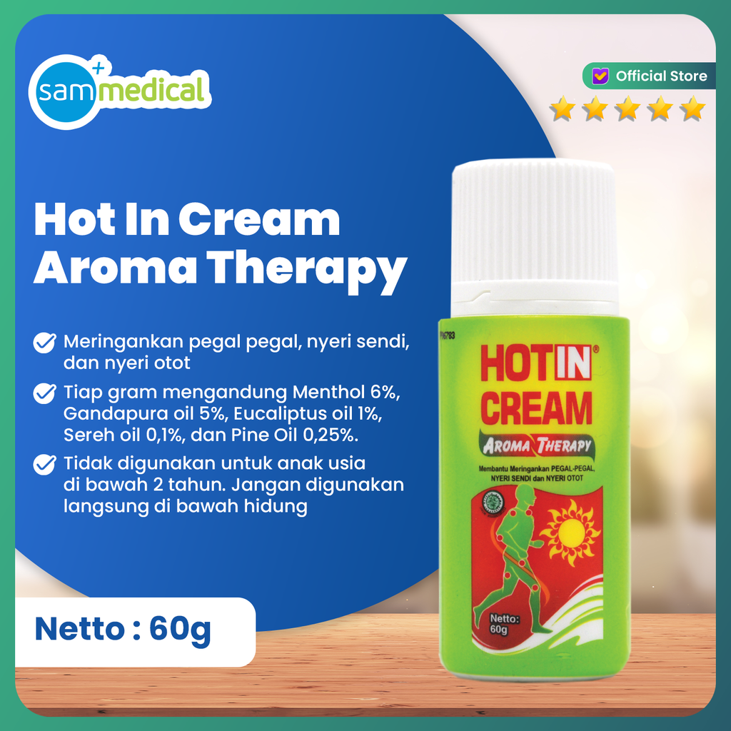 [00220200002] Hot In Cream Aromaterapy 60ml