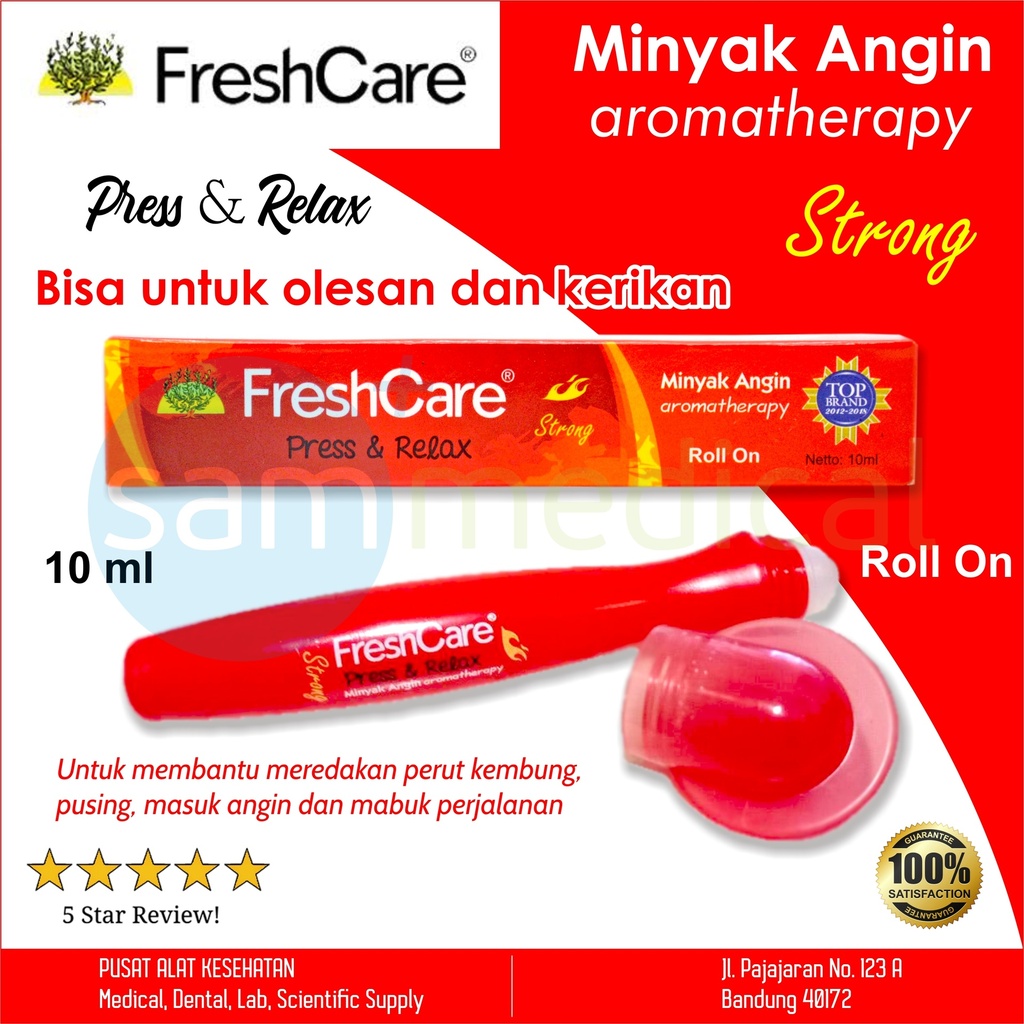 [00220200003] Fresh Care Press & Relax Strong 10ml