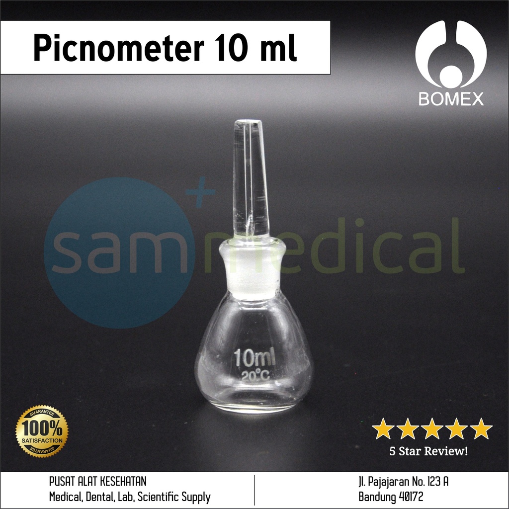 [00320200008] Bomex Picnometer 10ml