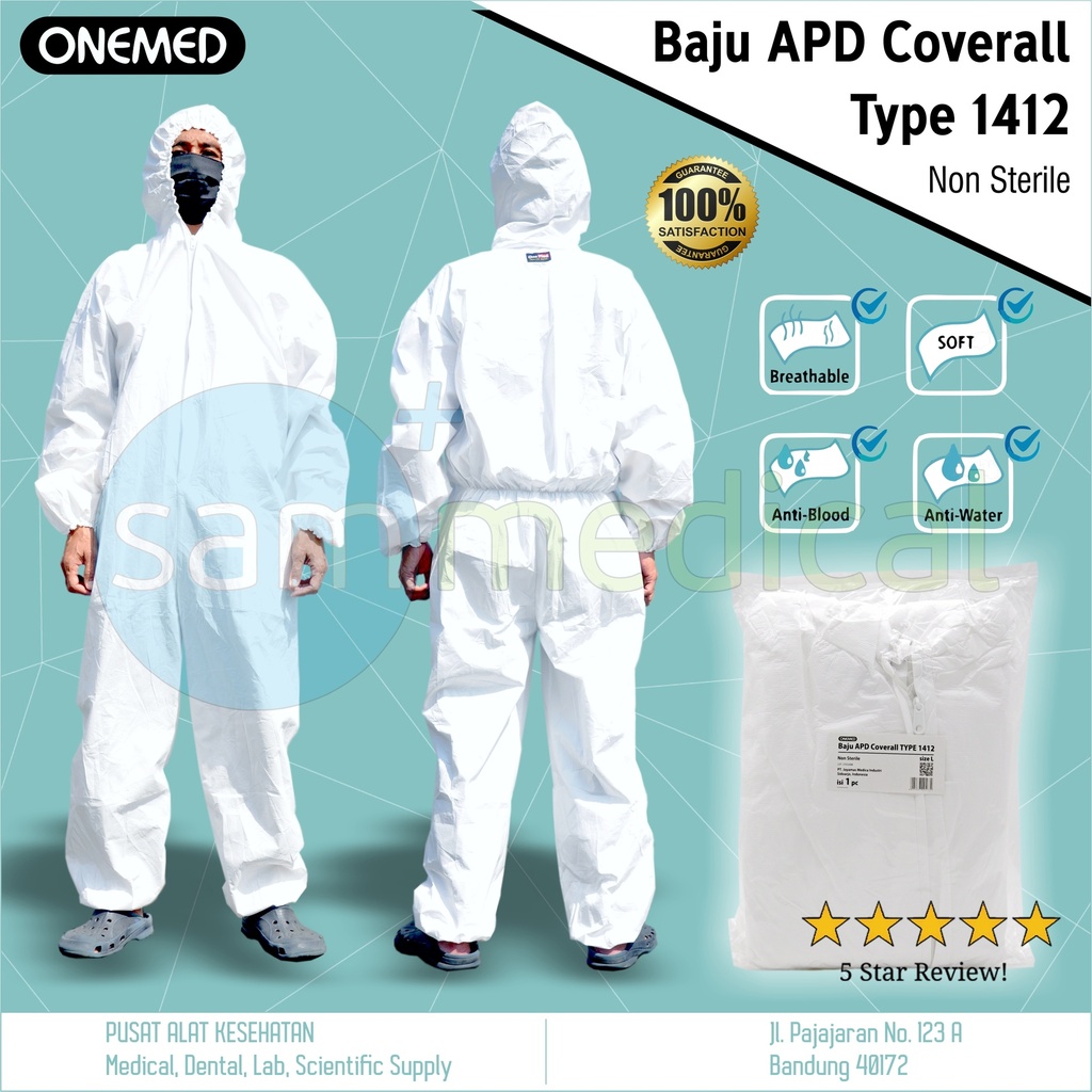 One Med APD/ Protective Coverall 1412