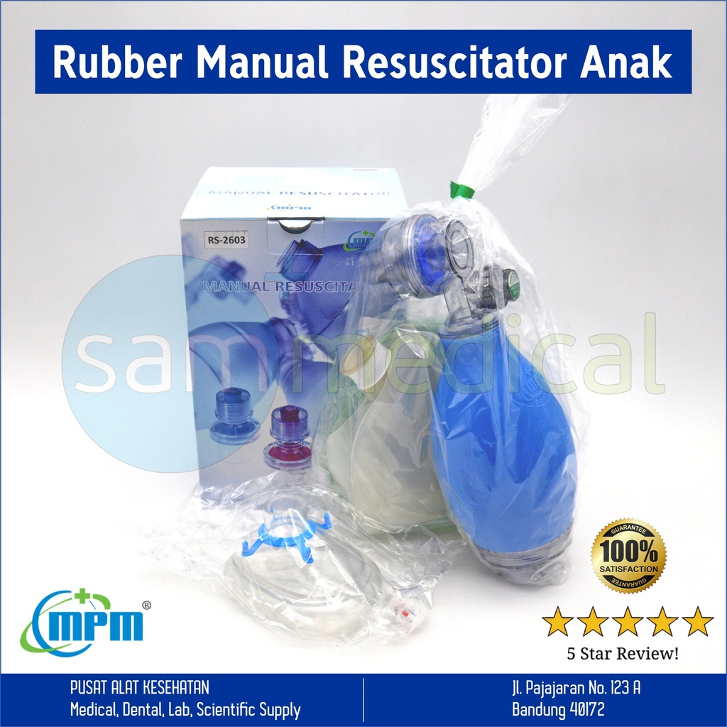 MPM Rubber Ressuscitator Anak