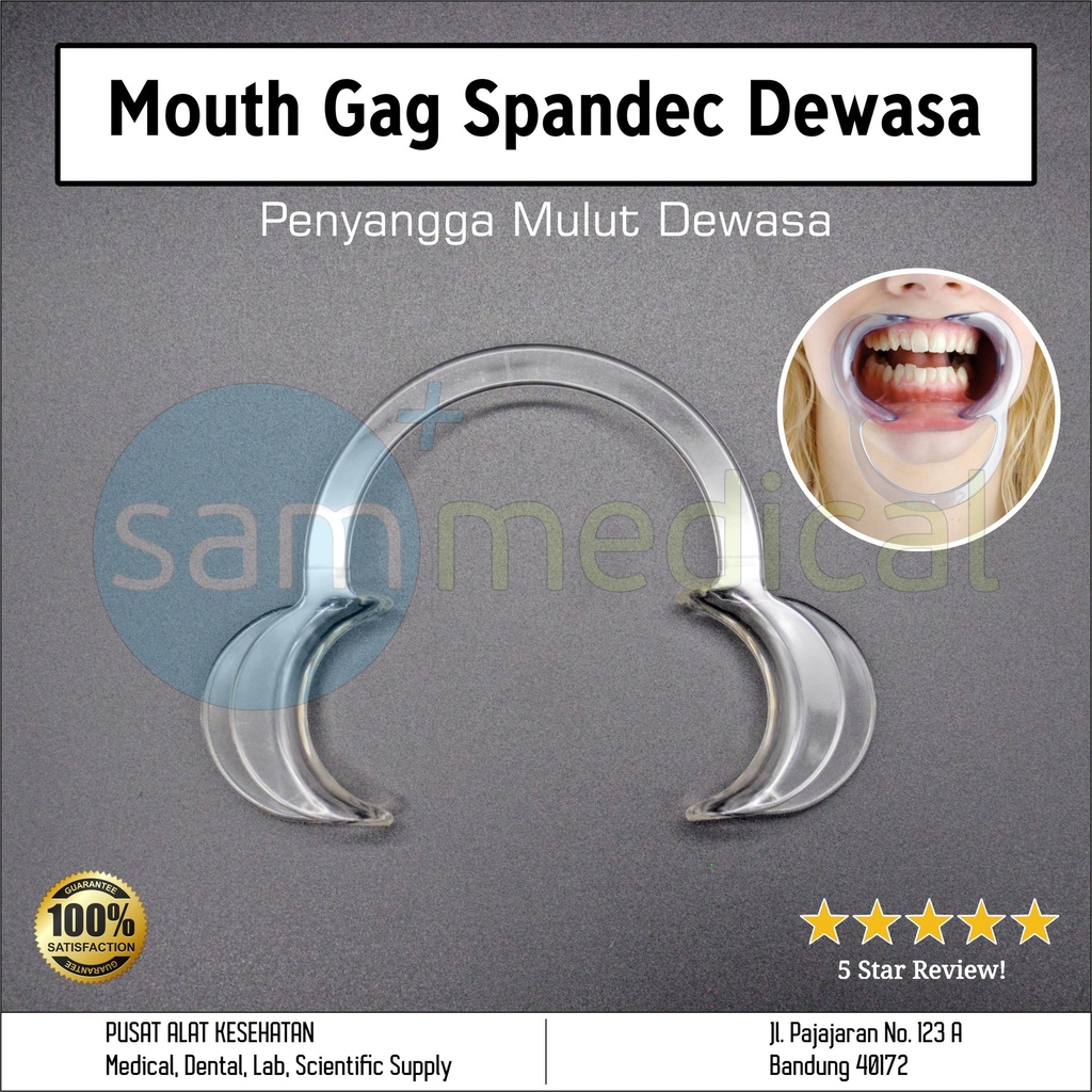 [00120200217] RRC Mouth Gag Spandec Dewasa