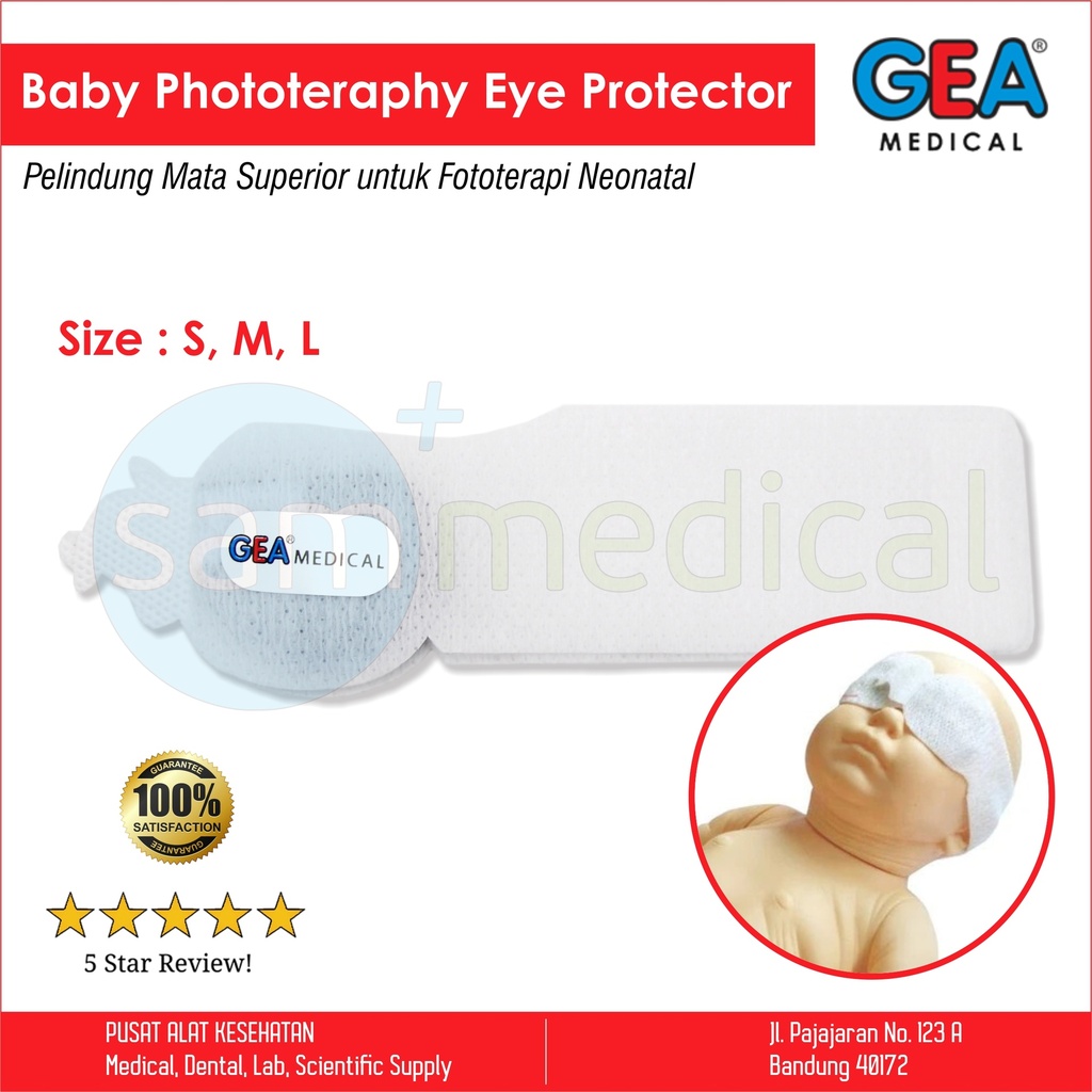 [00120200277] GEA Baby Phototeraphy Eye Protector Size L