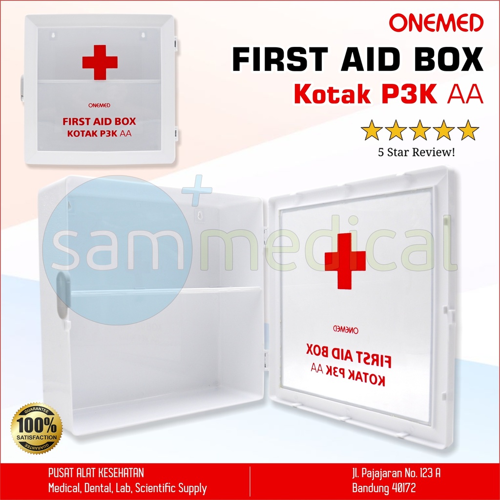 [00120200285] One Med Kotak P3K Kecil Putih AA