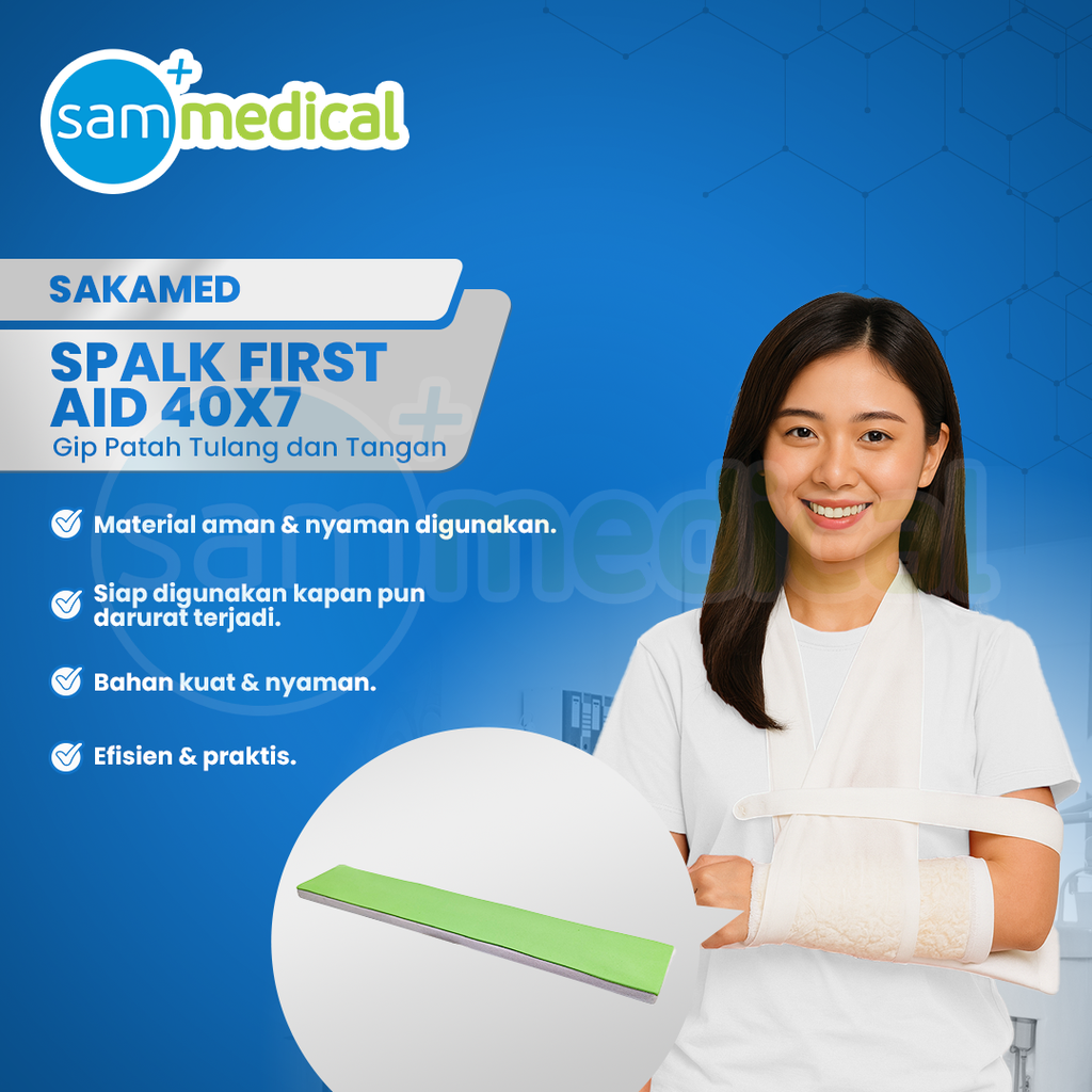 [00120200416] SAKAMED Spalk First Aid 40x7