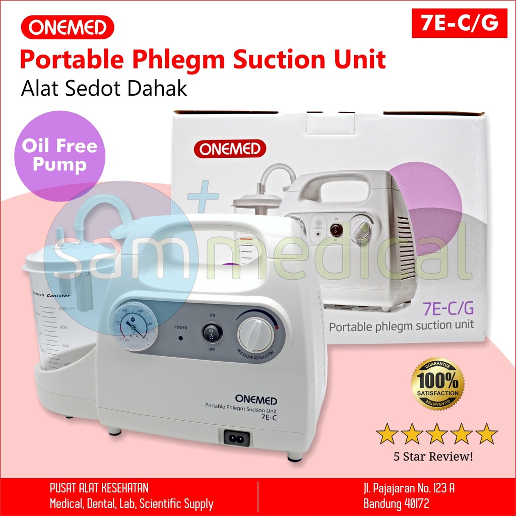 One Med Suction Pump Portable 7E-C