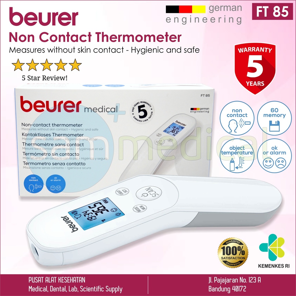 Beurer Non Contact Thermometer FT 85