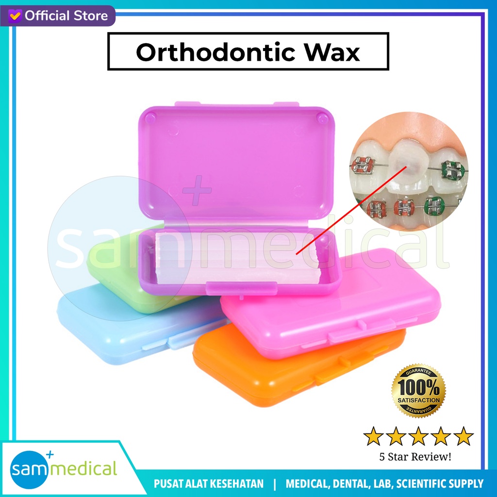 [00120210149] Wax Orthodontic @5pcs OW 108