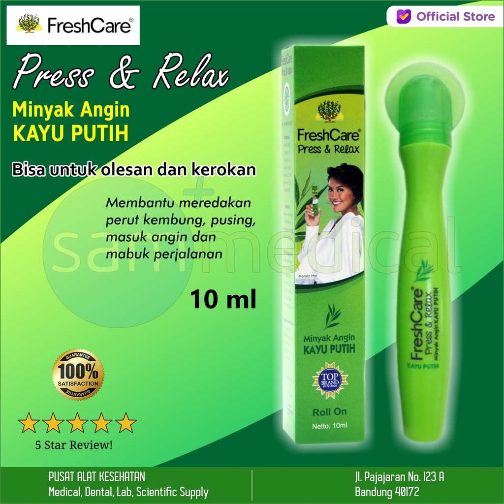 [00220210002] Fresh Care Press & Relax Kayu Putih 10ml