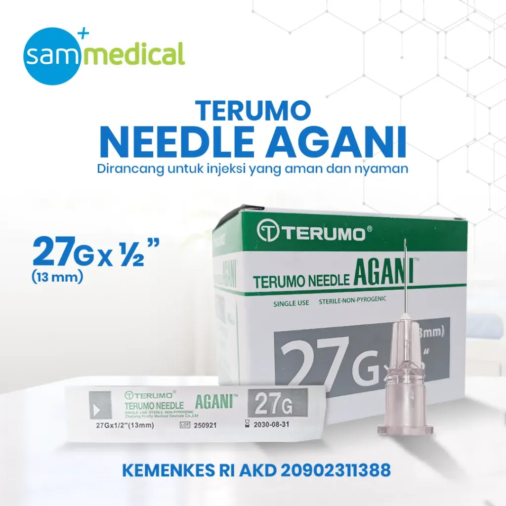 Terumo Needle AGANI 27Gx0,5inch