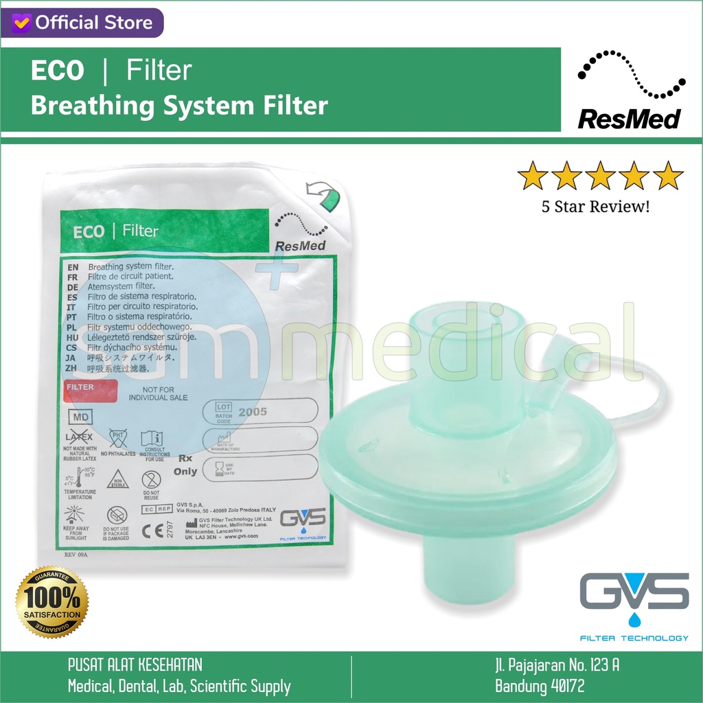 Resmed Spare Part Breathing System Filter (AB Filter) @pcs
