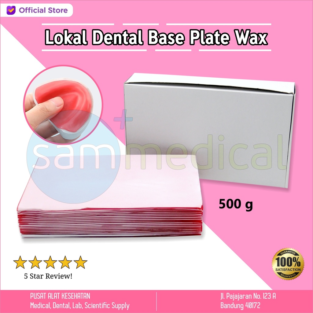 [00720210001] Lokal Dental Base Plate Wax 500gr