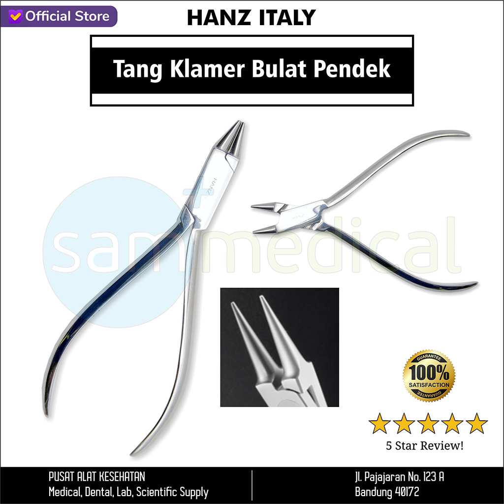 [00120210469] Hans Italy Tang Klamer Bulat Pendek