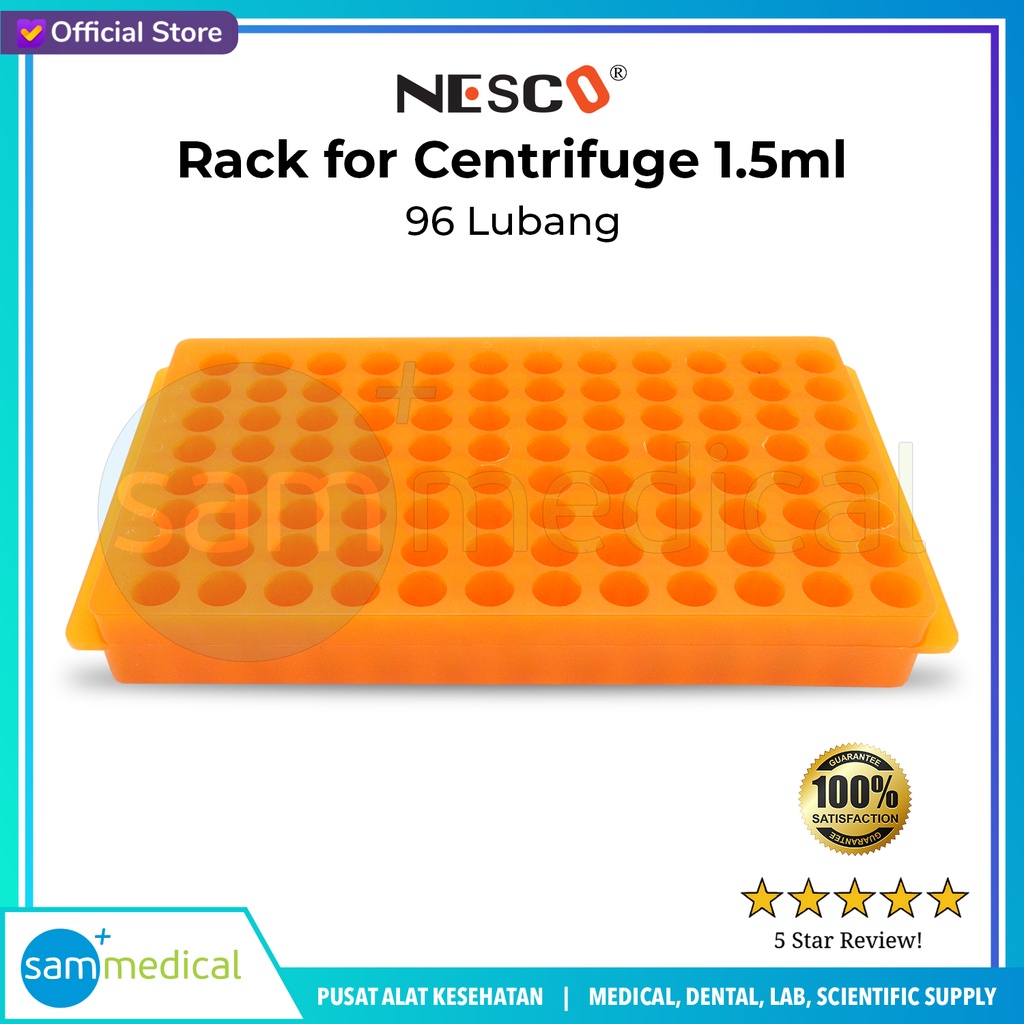 [00120210479] Nesco Rack for Centrifuge 1.5ml 96lubang