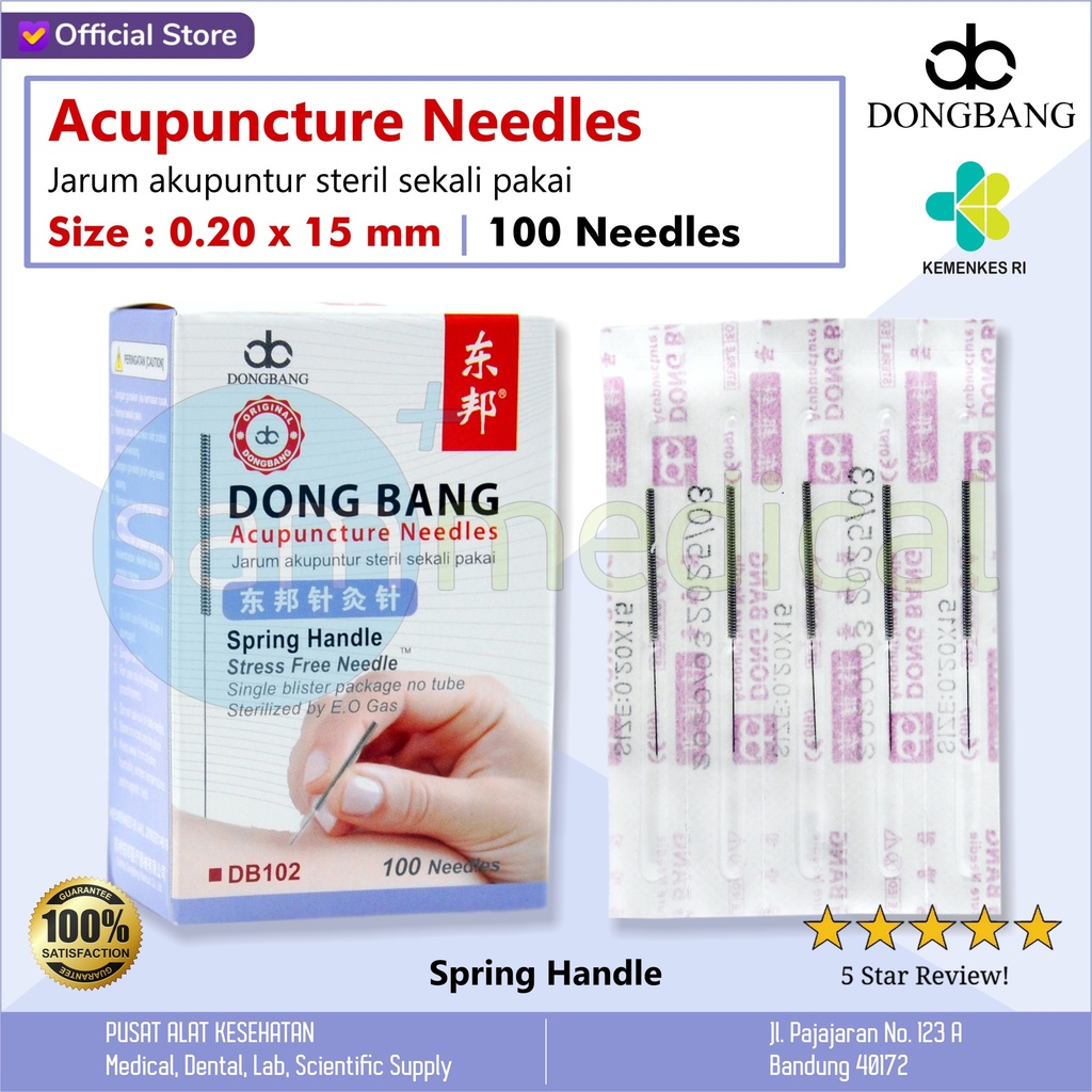 Dong Bang - 0,20 x 15 mm (1/2 cun) @100pcs
