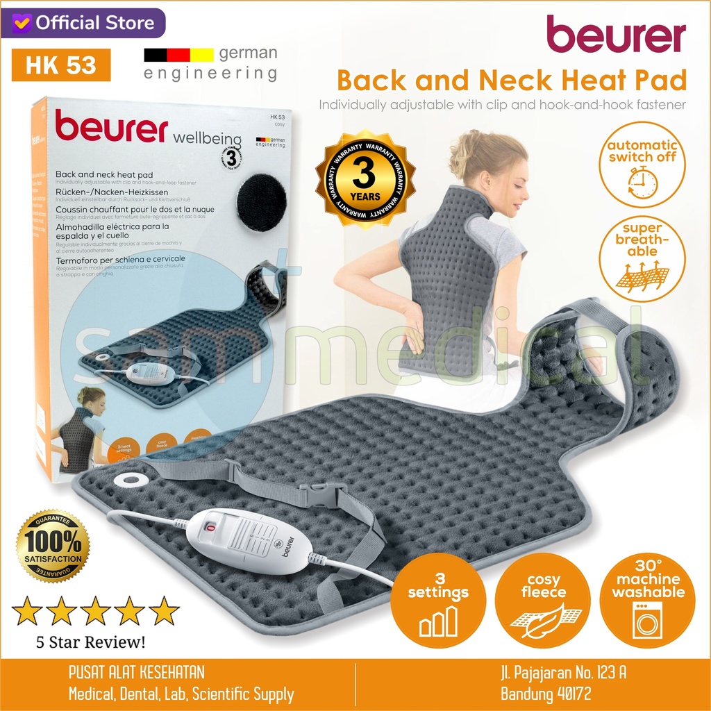 [00120210508] Beurer Heating Pads HK 53