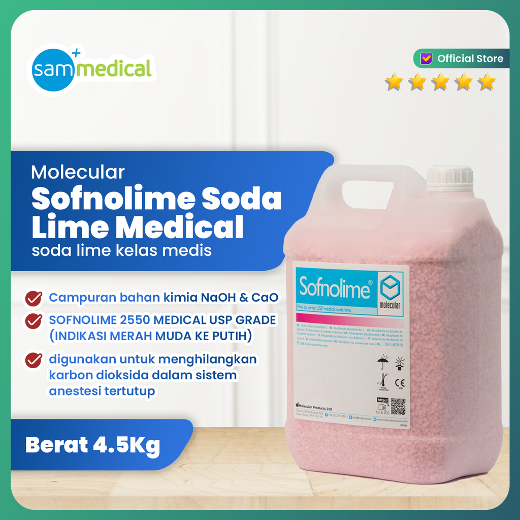 [00120210526] Sofnolime Soda Lime 4.5 Kg