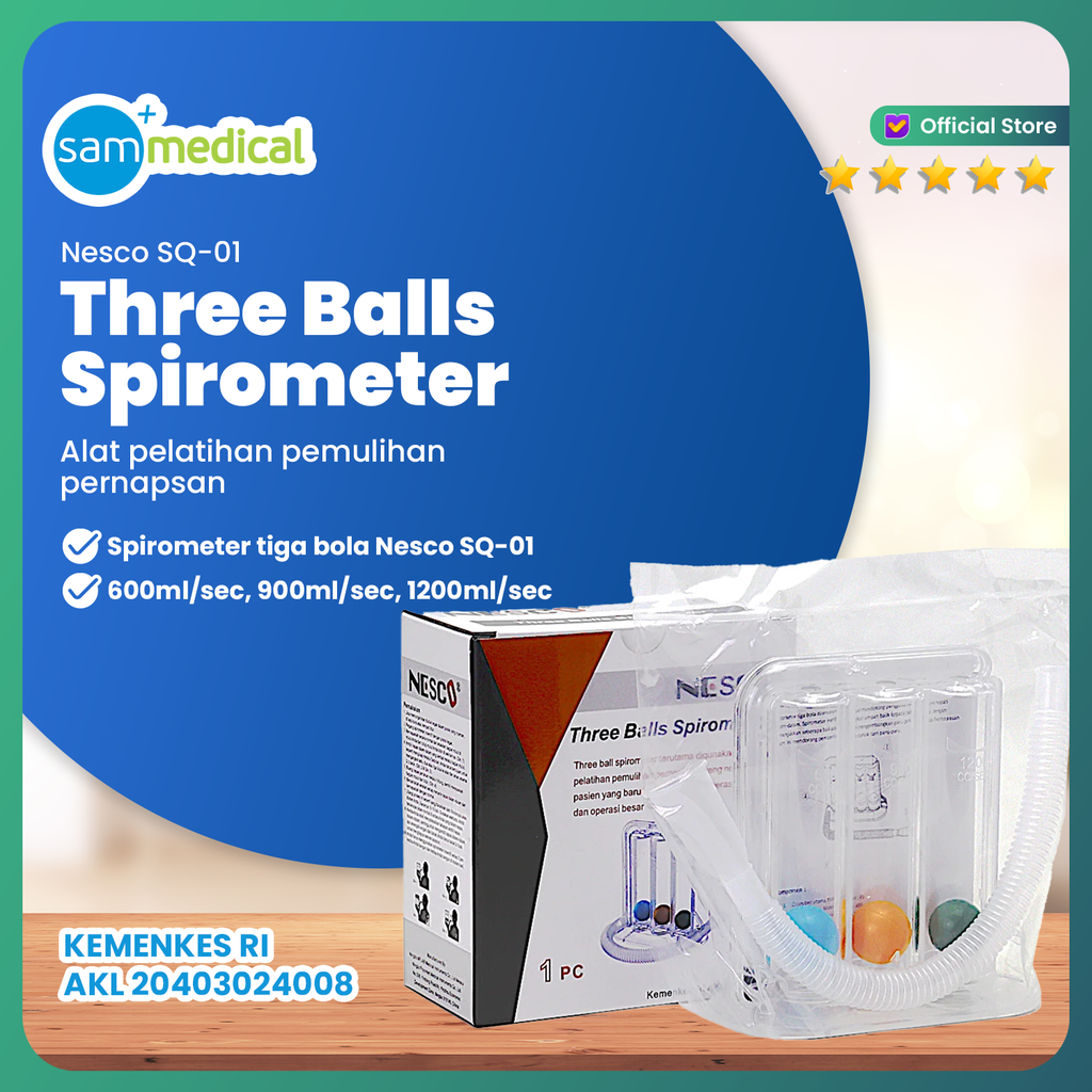 [00120210552] Nesco Spirometer Type SQ-01