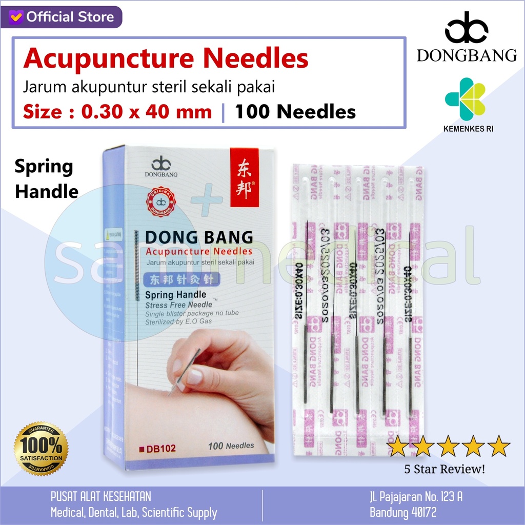 Dong Bang - 0,30 x 40 mm (1.5 cun) @100pcs