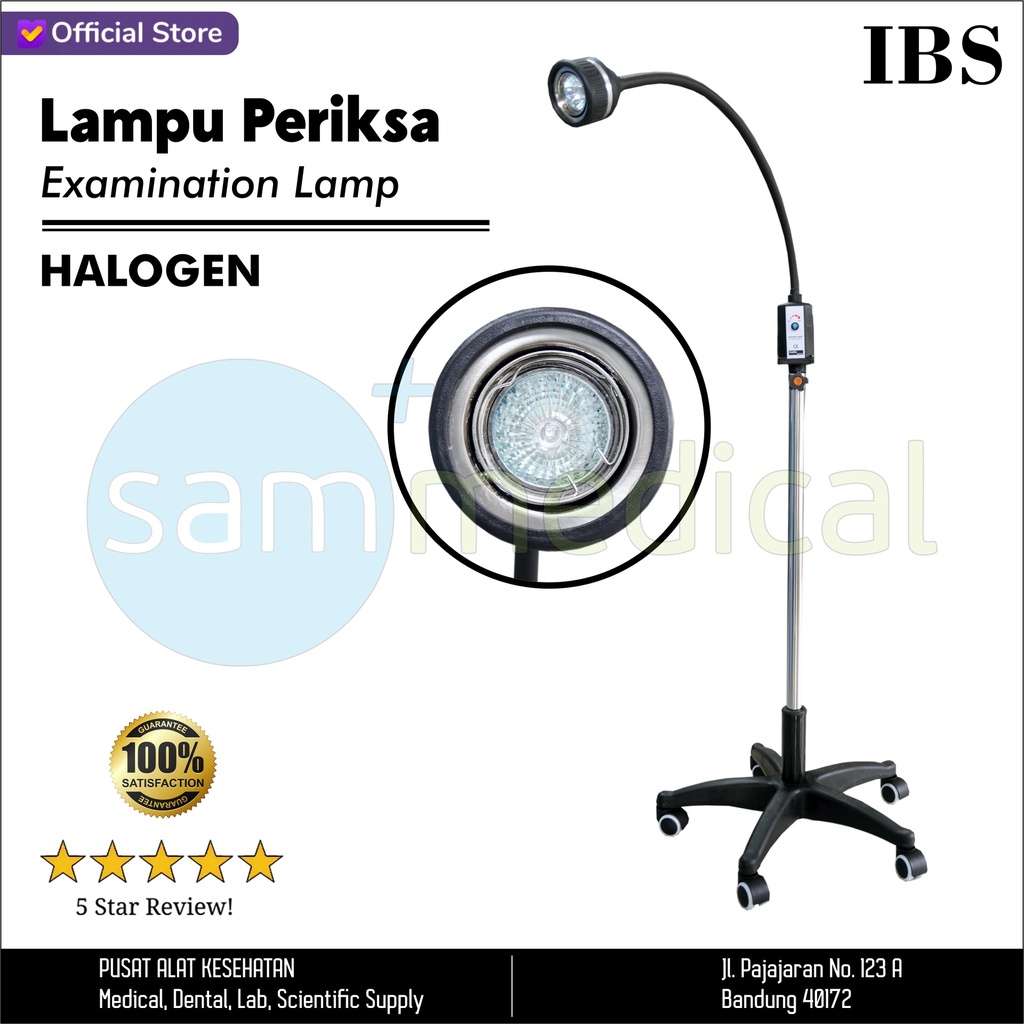 [00120210664] IBS Lampu Periksa / Examination Lamp HALOGEN