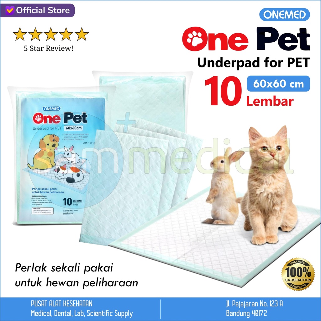 [00120220003] One Med Underpad for Pet 60x60 @10pcs