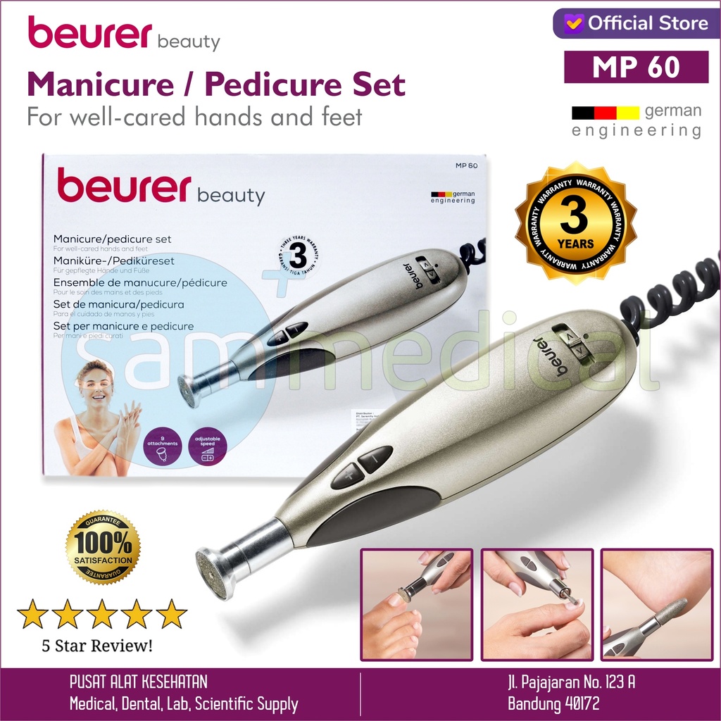 Beurer Profiset / Menicure Pedicure set MP 60 