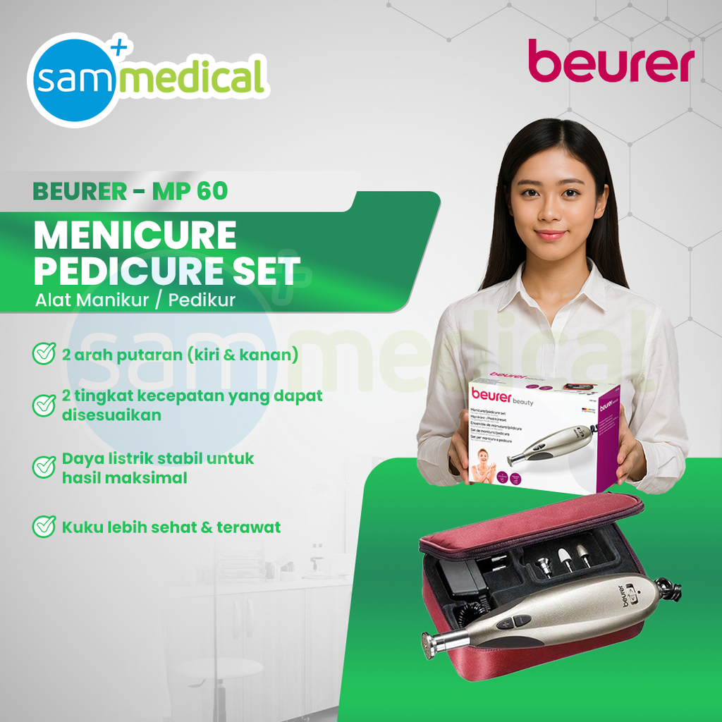 [00120220057] Beurer Profiset / Menicure Pedicure set MP 60 
