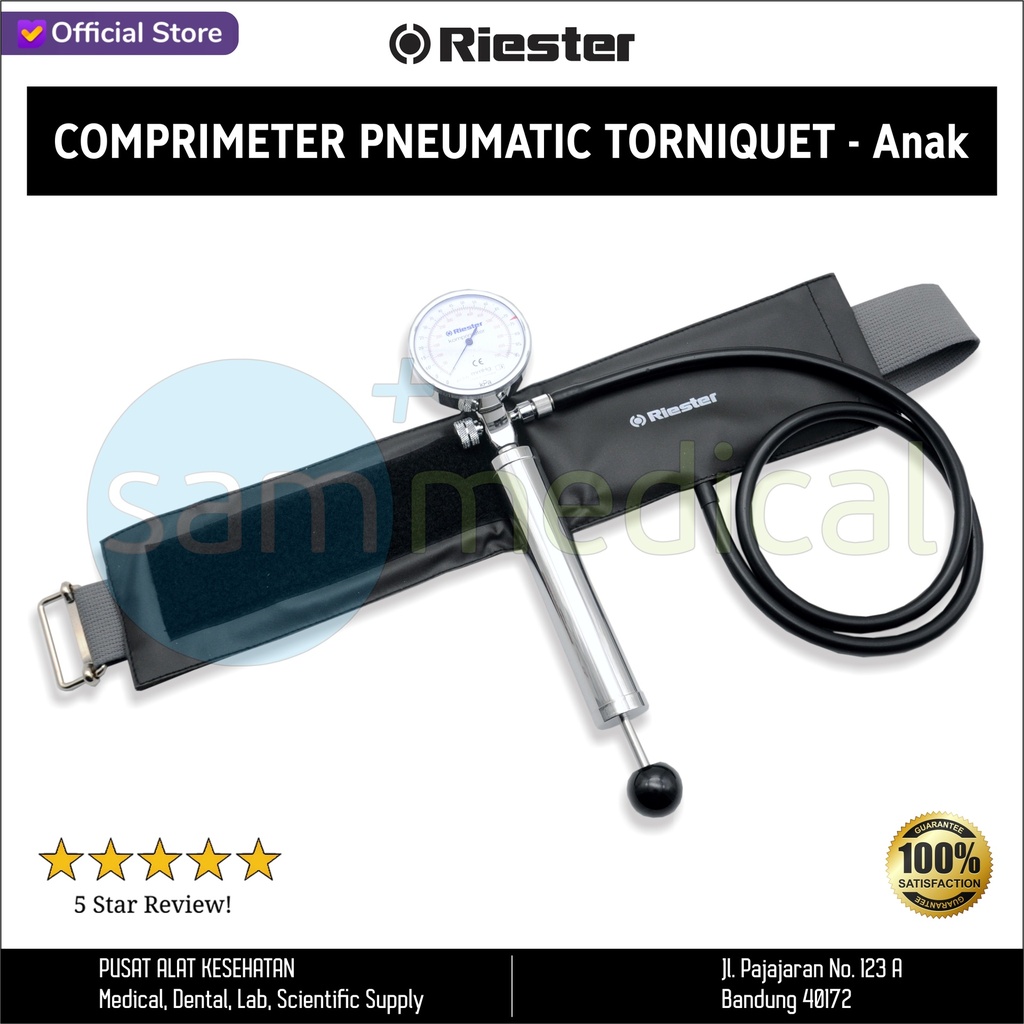 [00120220076] Riester Comprimeter Pneumatic Torniquet - ANAK