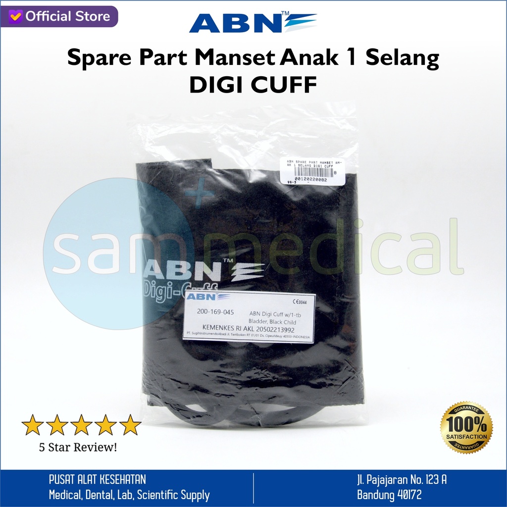 [00120220082] ABN Spare Part Manset Anak 1 Selang DIGI CUFF