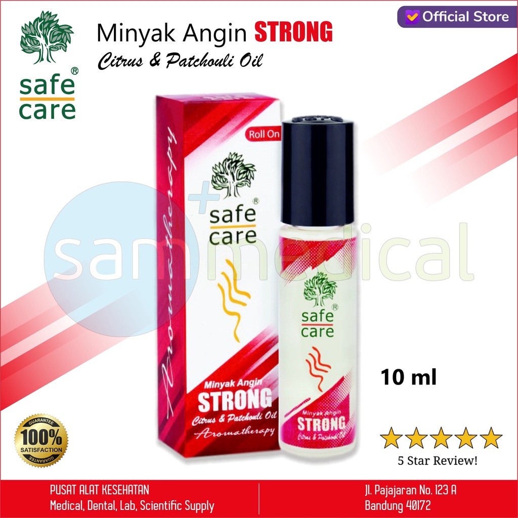 [00120220111] Minyak Angin Safe Care Strong 10ml