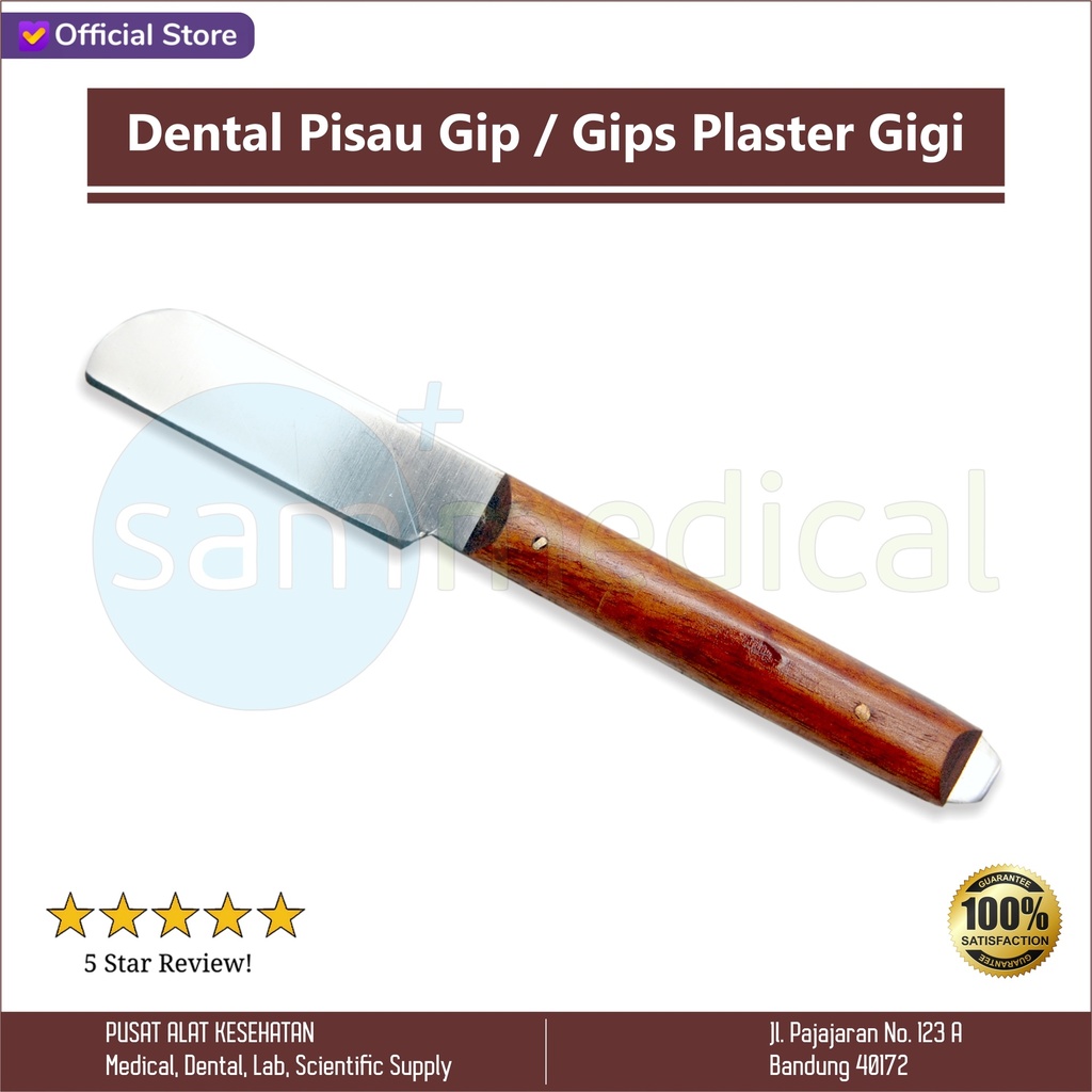 [00720220005] Dental Pisau Gip / Gips Plaster Gigi / Gypsum Knife