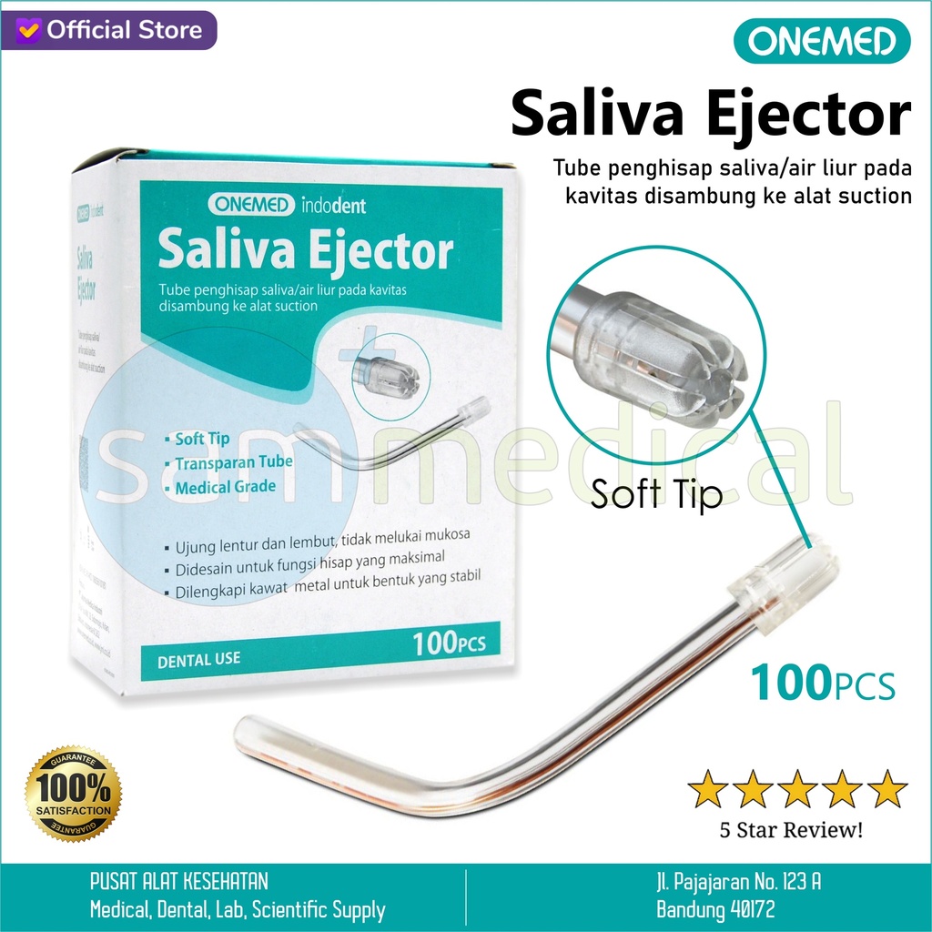 [00120220152] One Med Saliva Ejector @100 Pcs