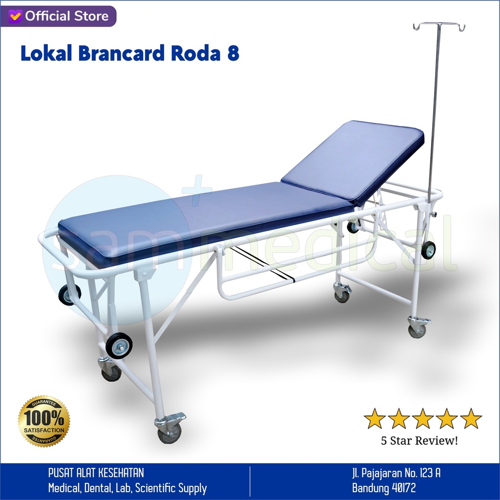 Lokal Brancard Roda 8 / Brancard Dorong