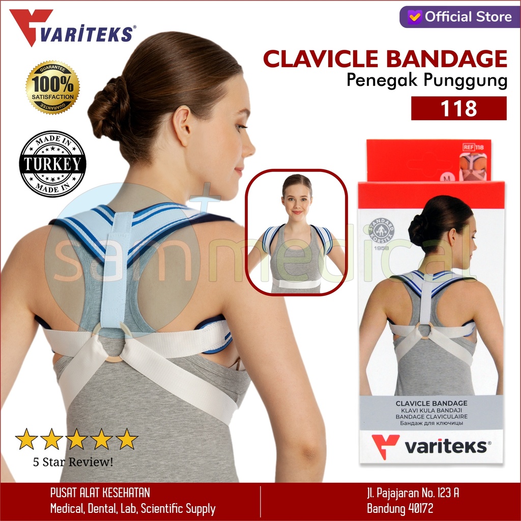 [00120220198] Variteks Clavicle Bandage VAR 118 - Size S
