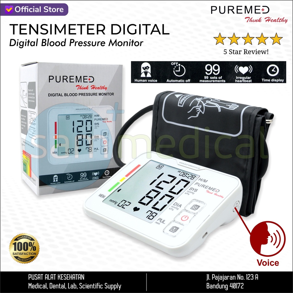 [00120220207] Puremed Tensimeter Digital GT-702B
