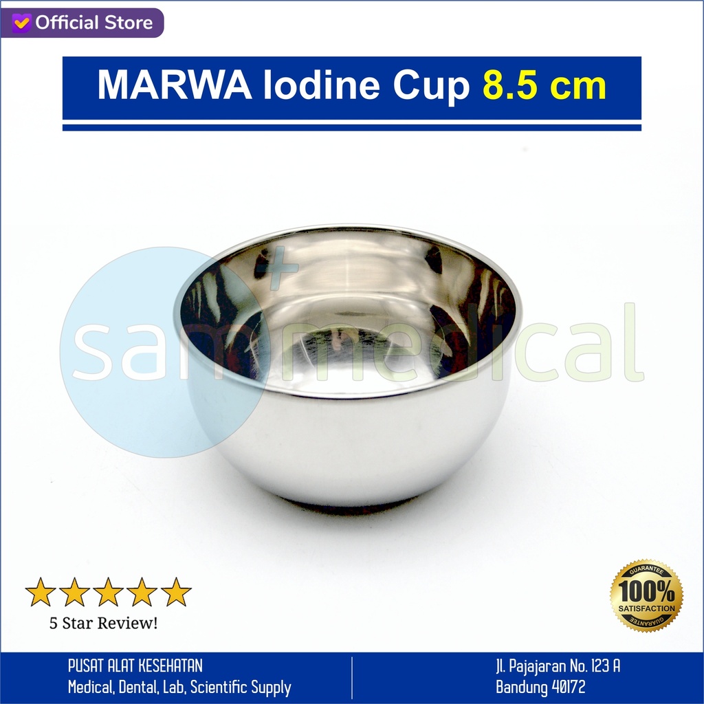 MARWA Kom Betadine 8.5cm (80-1516)
