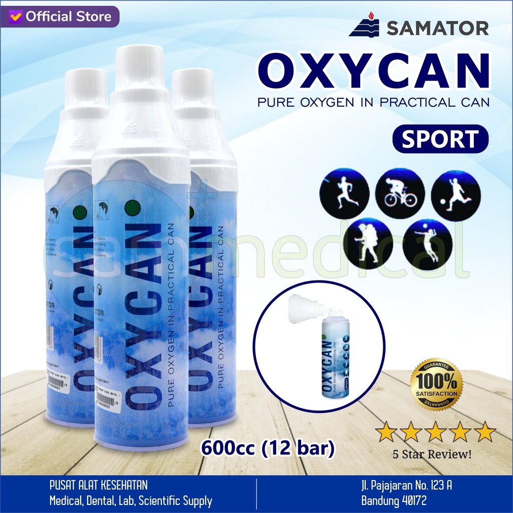 [00120220223] Oxycan Sport Biru Botol 600cc