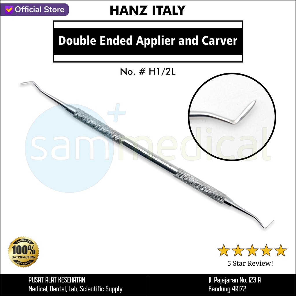 [00720220014] Hanz Italy Double Ended Applier and Carver