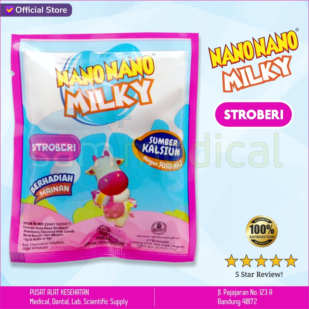 Nano Nano Milky Stroberi