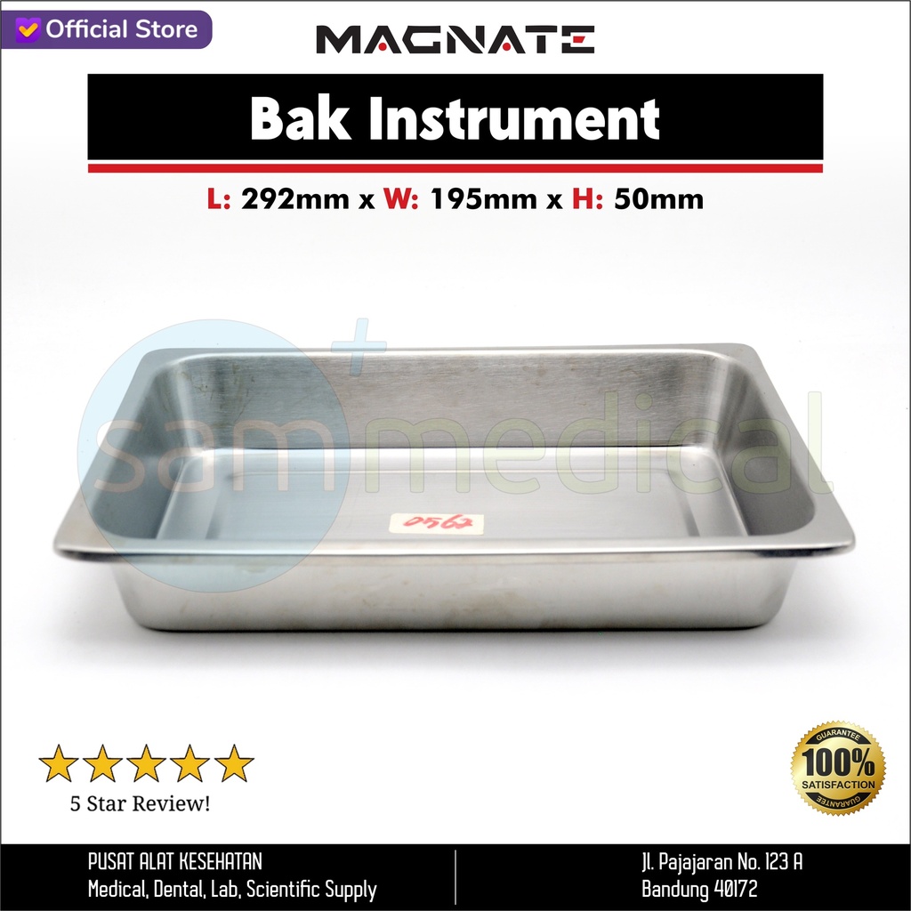 MAGNATE Bak Instrument L292 x W195 x H50mm